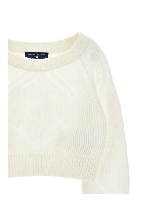 Pull traforato ERMANNO SCERVINO JUNIOR | Z9H601 87100001